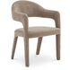 Martens Brown Dining Chair in Light Brown